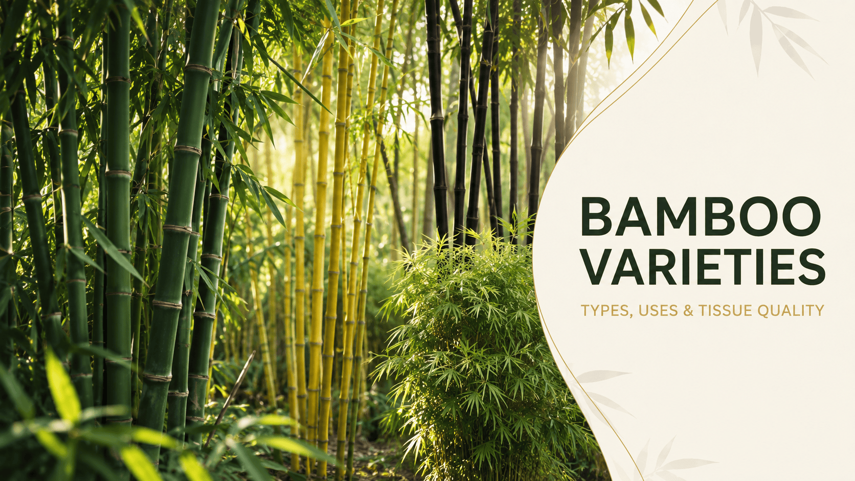 Bamboo Varieties Explained: Types, Uses and What They Mean for Tissue Products